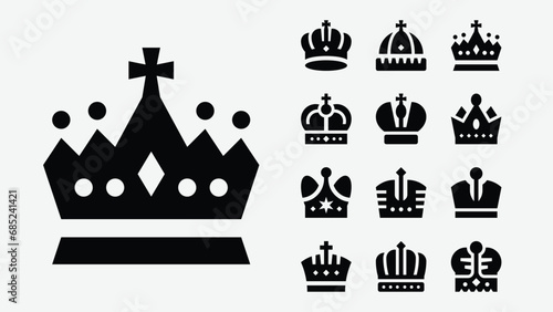 Crown Solid Icons