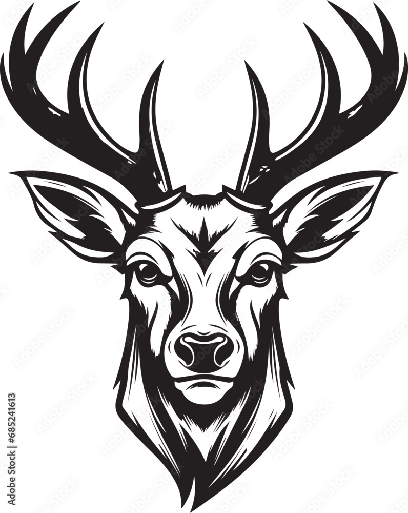 Deer Mascot Graphics Deer Mascot Graphics