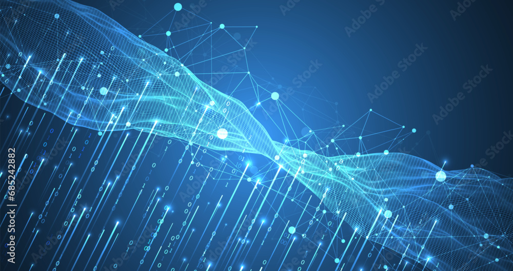Big Data. Abstract digital futuristic wireframe vector illustration on technology background. Data mining and management concept. Hand drawn art. Big Data. Abstract digital futuristic wireframe vector illustration on technology background. Data mining and management concept. Hand drawn art.