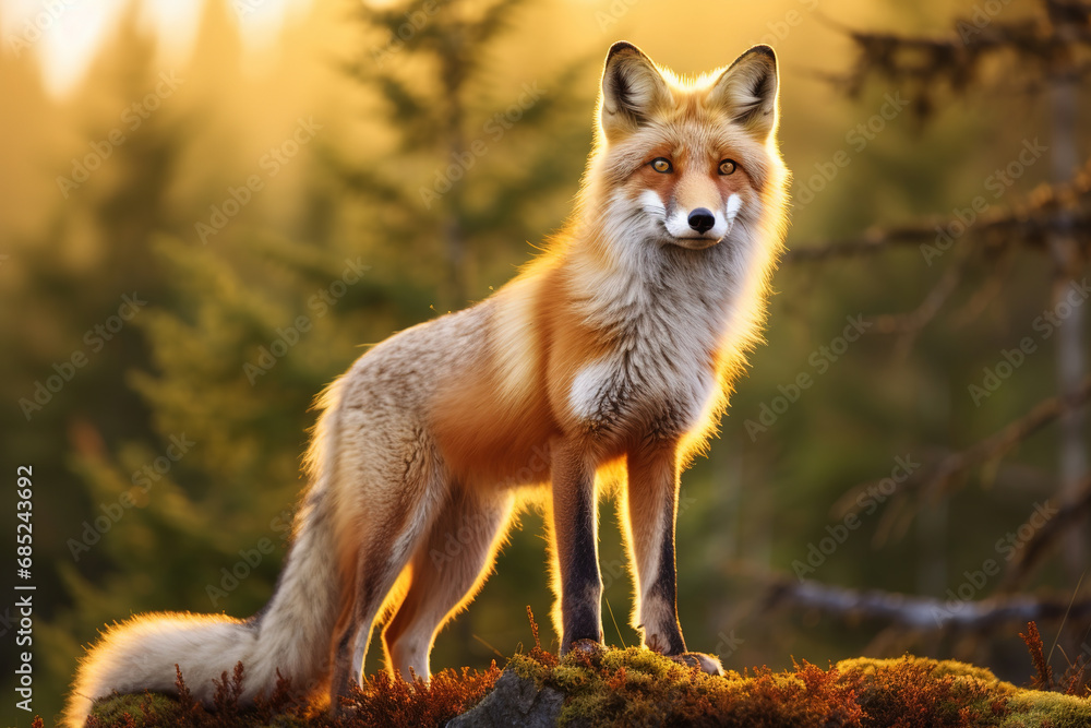 Fototapeta premium Red Fox Animal