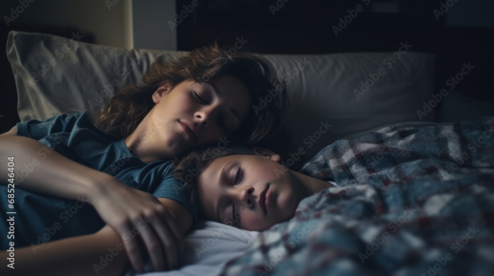 Boy Helps Drowsy Mother Back to Reality Boy Helps Drowsy Mother Back to Reality