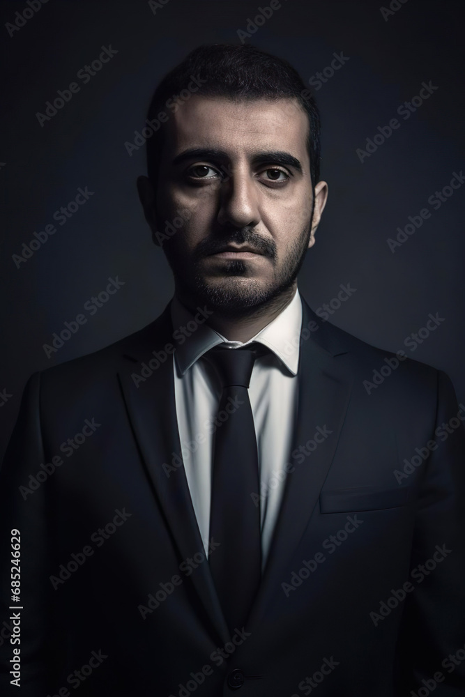 Portrait of a serious middle eastern businessman Portrait of a serious middle eastern businessman