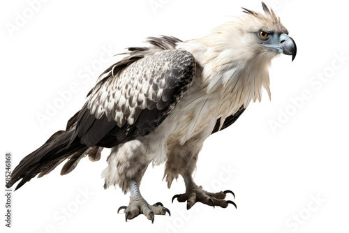 Harpy Eagle Sky Sovereign on a White or Clear Surface PNG Transparent Background