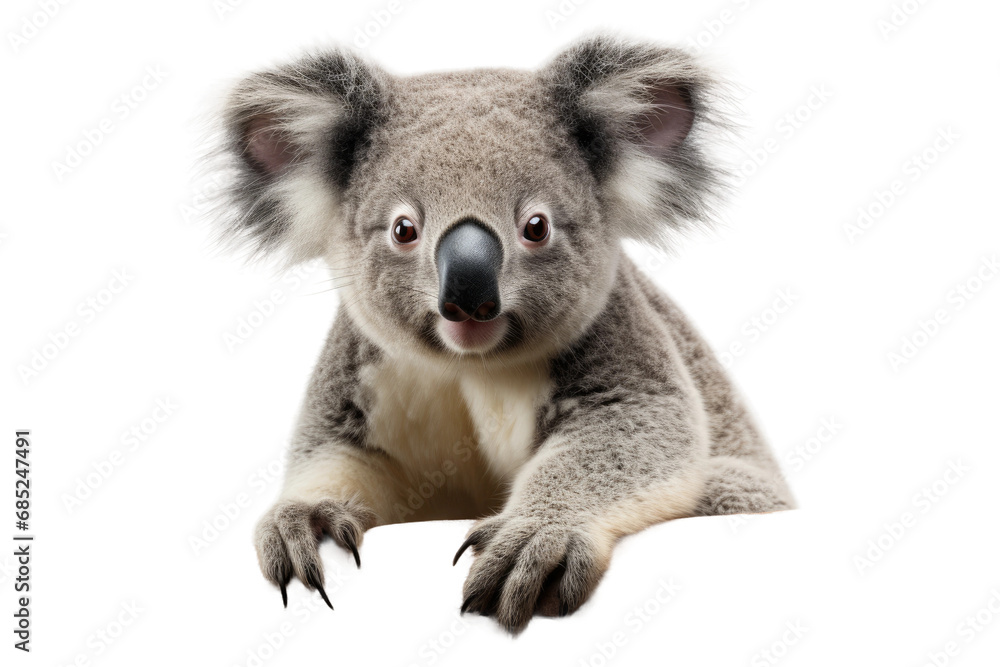 Koala Eucalyptus Lounger on a White or Clear Surface PNG Transparent Background Koala Eucalyptus Lounger on a White or Clear Surface PNG Transparent Background