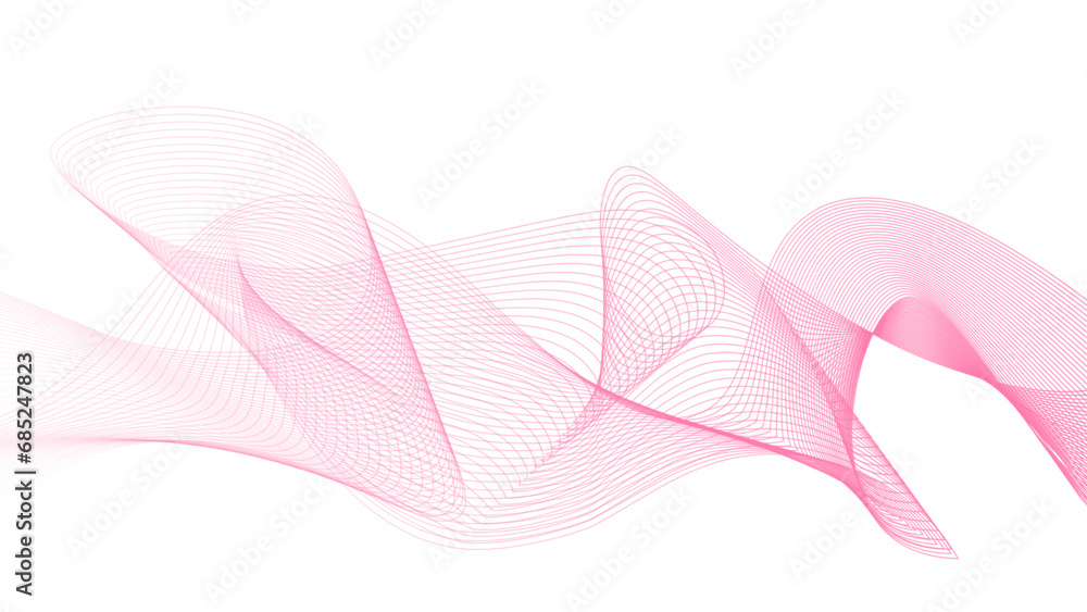 Abstract banner background design with geometric fluid and liquid line ...