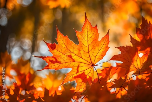 maple leaves in autumn © Shawaiz