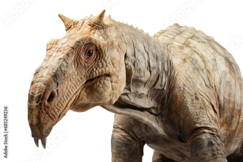 Parasaurolophus Crested Marvel on a White or Clear Surface PNG Transparent Background © Usama