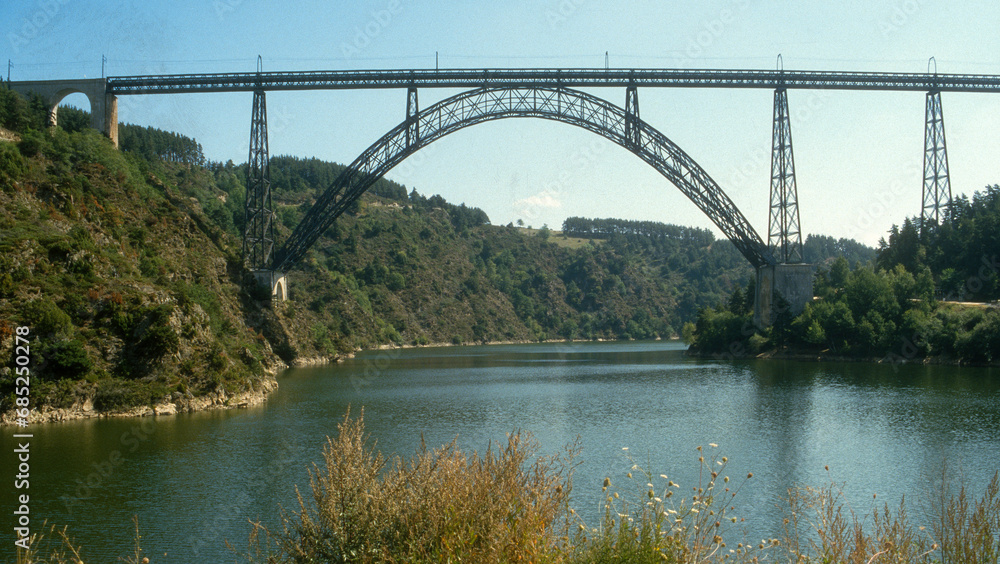 Viaduc de Garabit, Ruynes en Margeride,  région Auvergne Rhône Alpes, Cantal, 15, France