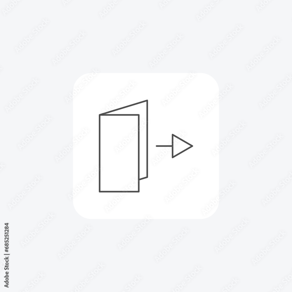 Logout, Sign Out, Ending Session, thin line icon, grey outline icon, pixel perfect icon Logout, Sign Out, Ending Session, thin line icon, grey outline icon, pixel perfect icon