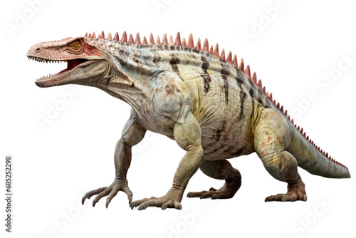 Spinosaurus Sail Backed Behemoth on a White or Clear Surface PNG Transparent Background
