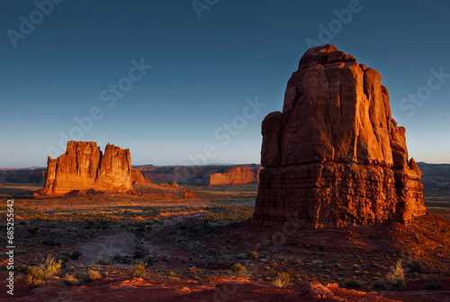 Red Stone Rocks in Monument Valley Grand Kanyon