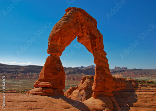 Arches national park on sunny day in National Park