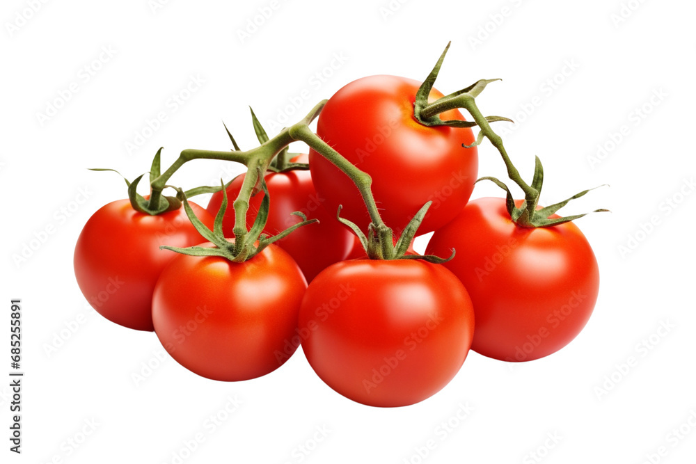 A bunch of ripe juicy red tomatoes, png file A bunch of ripe juicy red tomatoes, png file