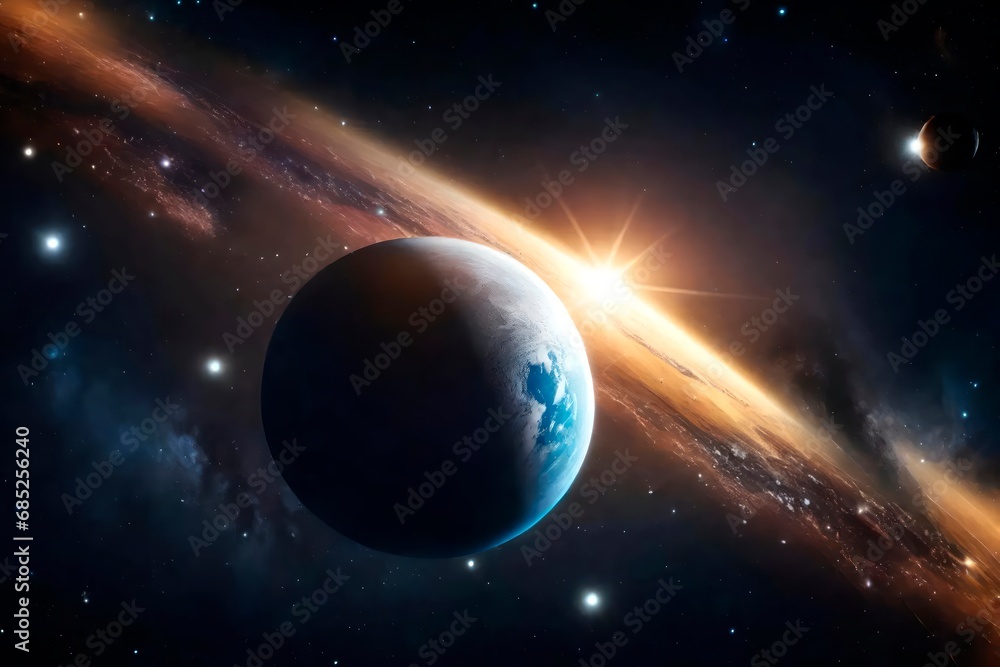 Obraz premium Planète...