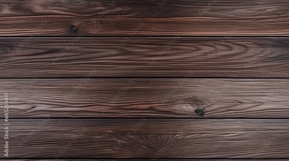 Fototapeta premium Dark wood planks texture. Rustic wood texture. Wood background. Modern wooden top view