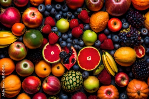 fruits and berries © aimenyounas
