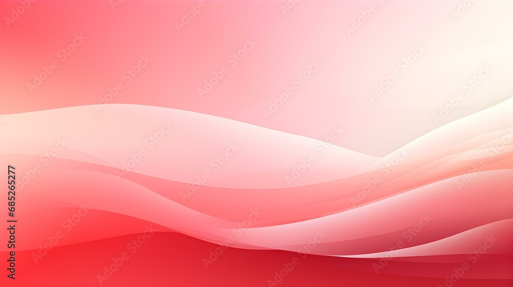 Gradient Background in light red and white Colors. Elegant Display Wallpaper with soft Waves Gradient Background in light red and white Colors. Elegant Display Wallpaper with soft Waves