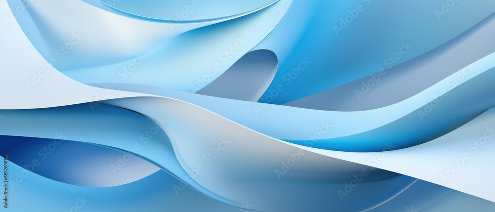 Dynamic abstract with blue and white wavy lines. Dynamic abstract with blue and white wavy lines.
