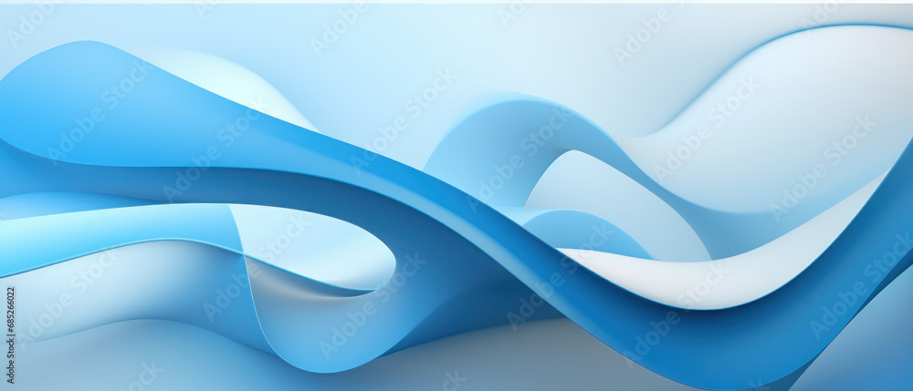 Dynamic abstract with blue and white wavy lines. Dynamic abstract with blue and white wavy lines.