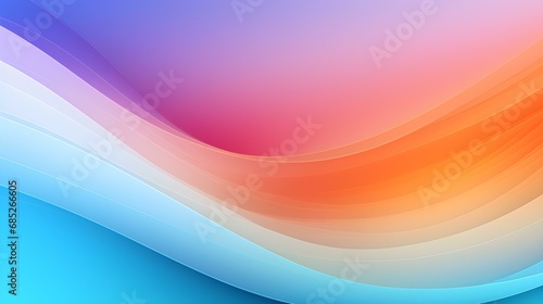Gradient Background in multiple Colors. Elegant Display Wallpaper with soft Waves