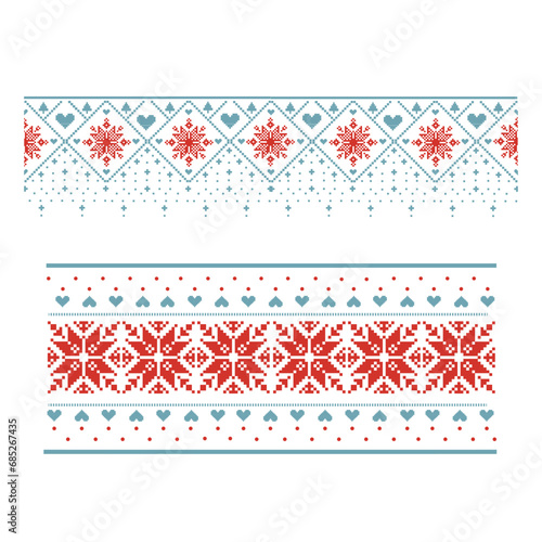 Christmas decoration frame, wrapping paper, napkin, texture.