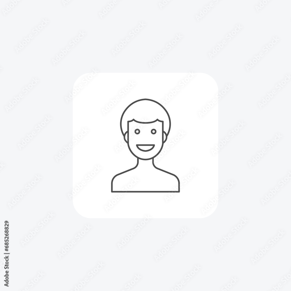 Happiness, Joy, Delight,thin line icon, grey outline icon, pixel perfect icon Happiness, Joy, Delight,thin line icon, grey outline icon, pixel perfect icon