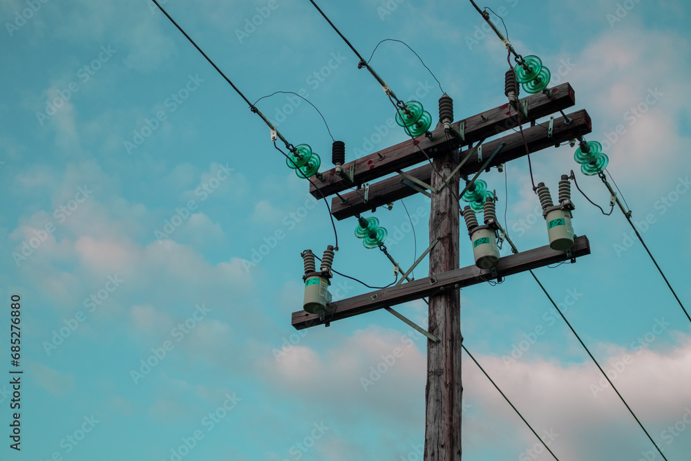 Cloud Powerlines Cloud Powerlines