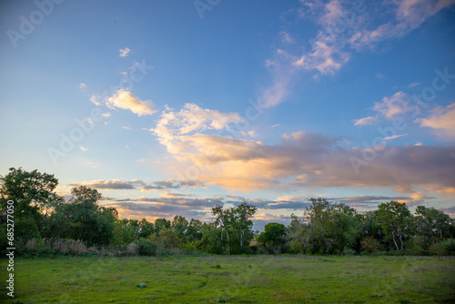 Colorful Cloudy Sunset