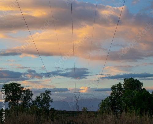Cloudy Powerlines