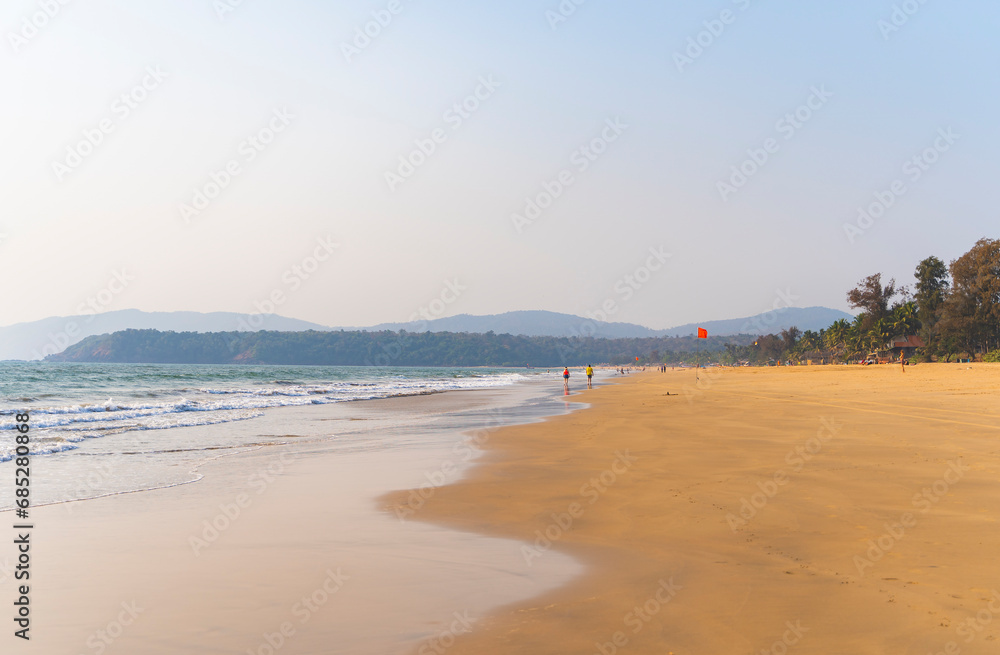 Fototapeta premium Agonda beach, South Goa, India