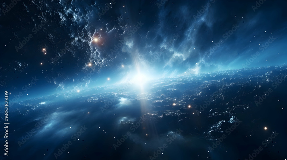 Planet Earth Spin Moon Orbit Space Sun Beam Glow. Star Open Galaxy Constellation Satellite,Generative Ai. Planet Earth Spin Moon Orbit Space Sun Beam Glow. Star Open Galaxy Constellation Satellite,Generative Ai.