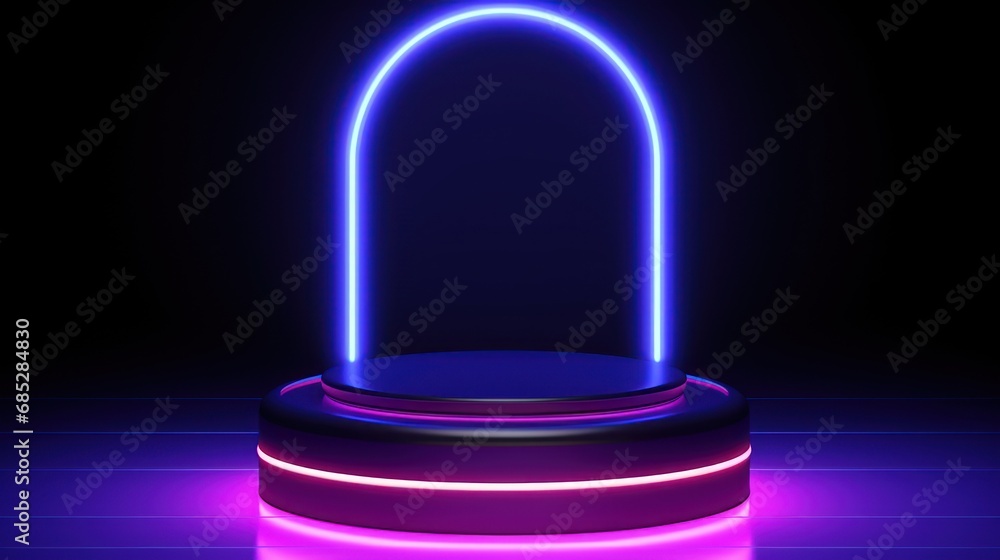 Abstract dark blue glowing cylindrical pod UHD wallpaper Abstract dark blue glowing cylindrical pod UHD wallpaper