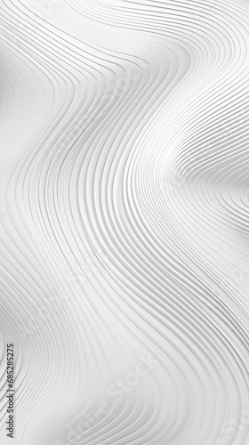 wavy abstract gray lines on white background