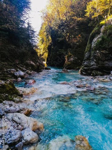 Gorge with wonderful turquoise water
