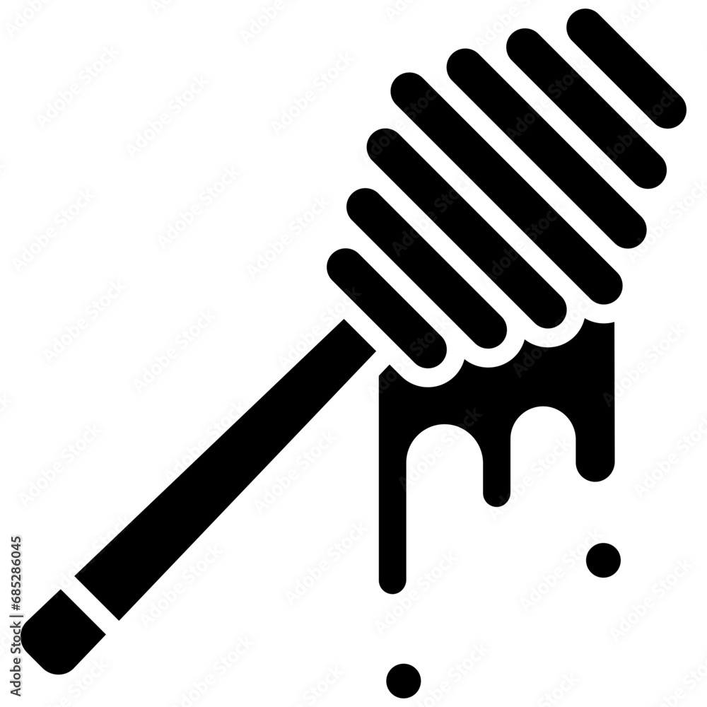 Honey Stick Icon Honey Stick Icon