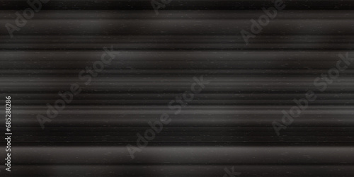 Black seamless photocopy pattern with horizontal gradient lines. Static print glitch error. Abstract paper background. Ink grunge backdrop