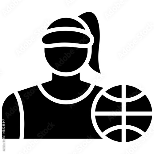 Sporty Lady Icon