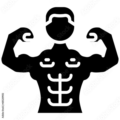 Full Body Muscle Icon