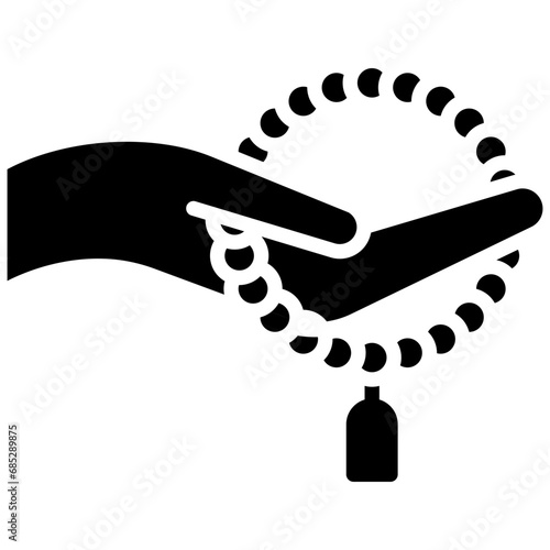 Praying Beads Icon