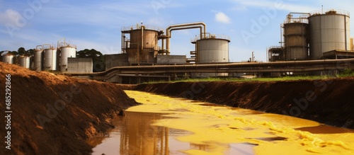 Organic wastewater from pal...