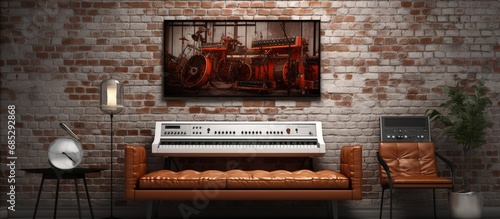 Stylish living room with a ...