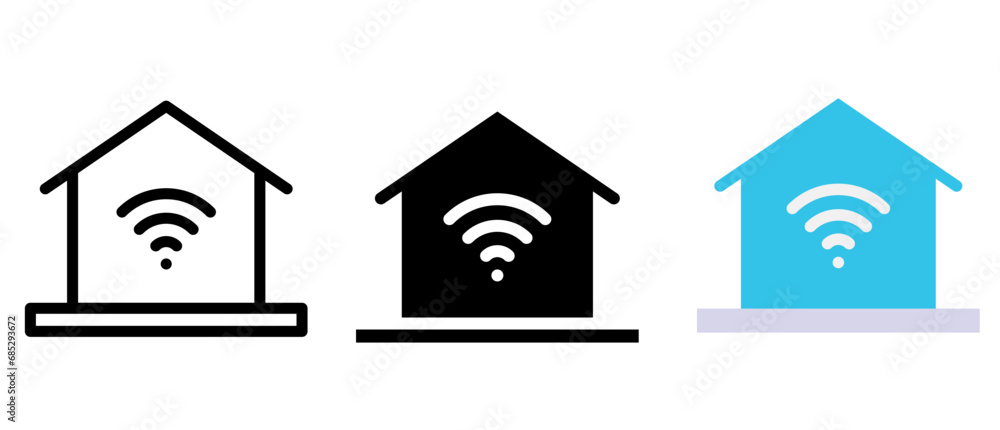 Smart home icon Smart home icon