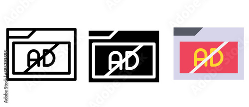 Ad blocker icon