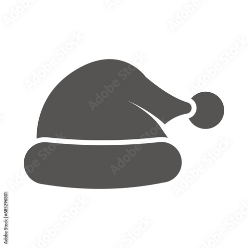 santa hat icon adobe design vector template