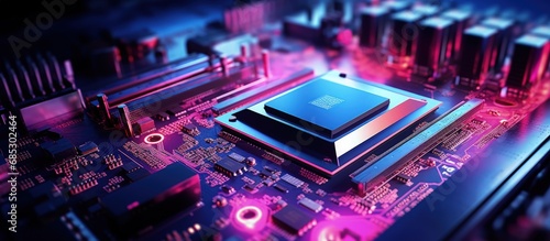 Neon lit hardware concept M...