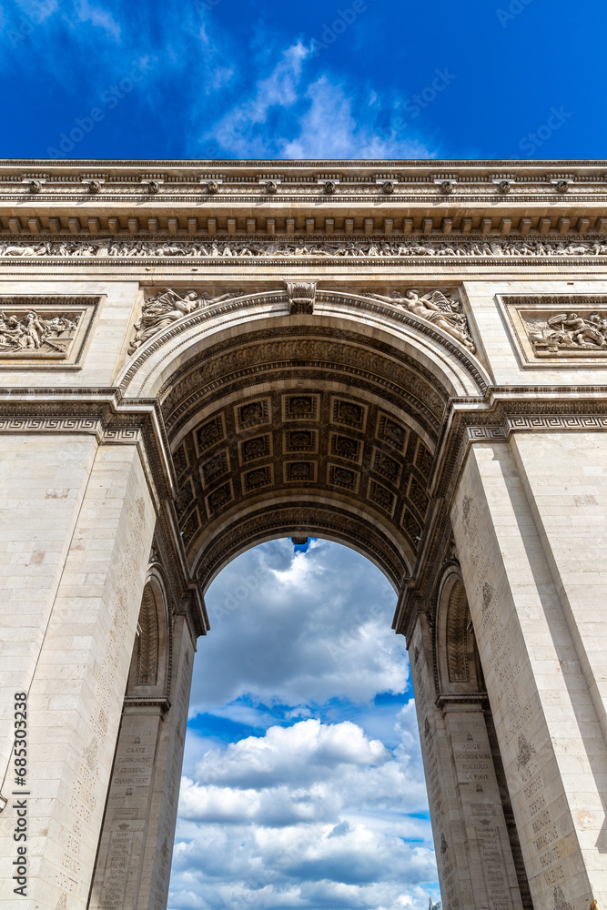 Paris Arc de Triomphe (Triumphal Arch) in Paris, France Paris Arc de Triomphe (Triumphal Arch) in Paris, France
