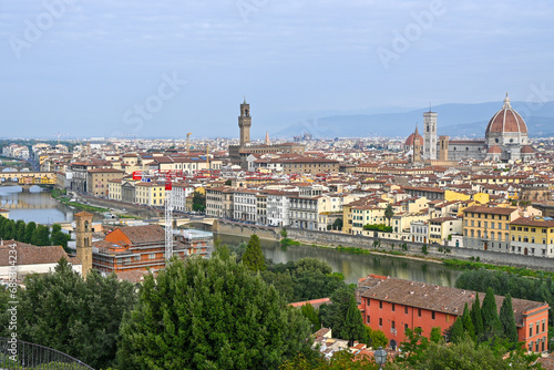 Italien - Blick auf Florenz Italien, Florenz Blick vom Michelangelo Platz