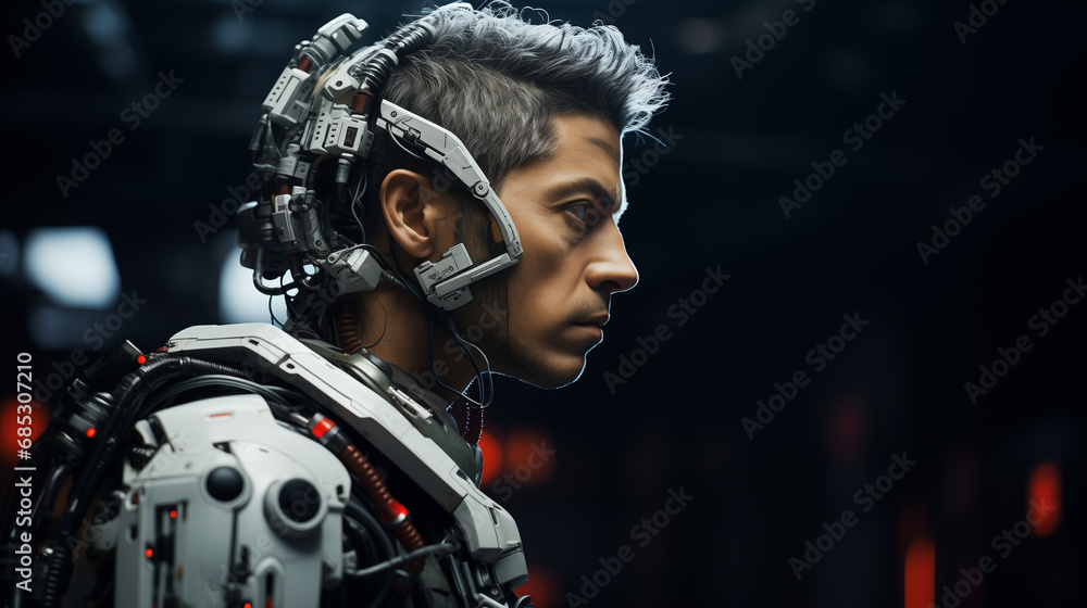 fashion man future style model robot fashionable cyberfuturistic, fantasy tech cyborg helmet smart cyberpunk, cyberspace simulation game lifestyle, character fashion man future style model robot fashionable cyberfuturistic, fantasy tech cyborg helmet smart cyberpunk, cyberspace simulation game lifestyle, character