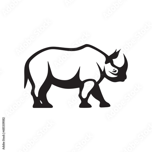 Rhino Icon Vector Images