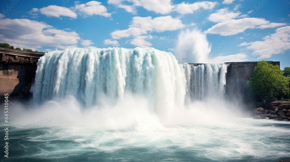 Fototapeta premium Iceberg in the snow floating UHD wallpaper